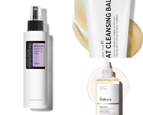 High-End Skincare Dupes: Luxury Glow for Under $25 ✨ cover photo collage