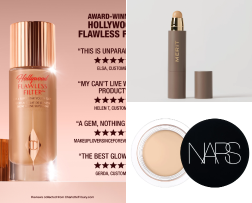 everyday makeup cover photo collage