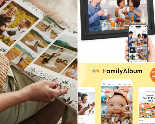 Things I Actually Use to Keep Our Family Memories Safe ❤️ cover photo collage