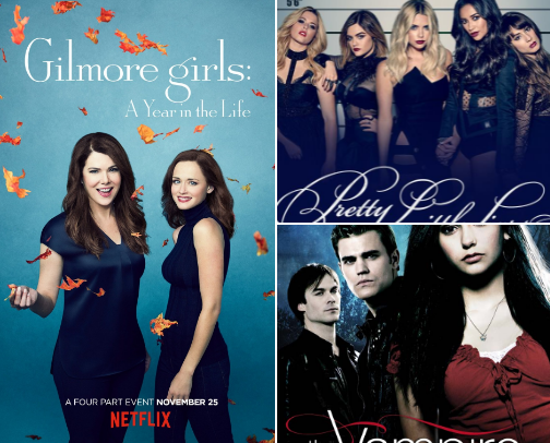 Fall TV Shows/Movies cover photo collage