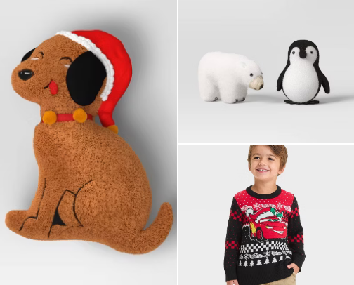 Christmas at Target 2024 cover photo collage