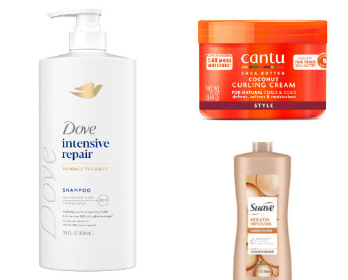 Curly Hair Products cover photo collage