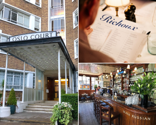 Dad-friendly London restaurants cover photo collage