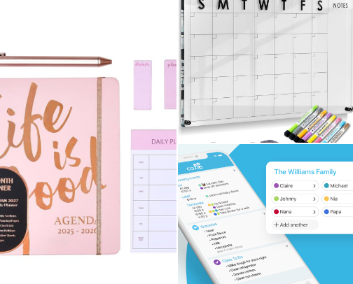 Organizational Tools to Keep Me Sane cover photo collage