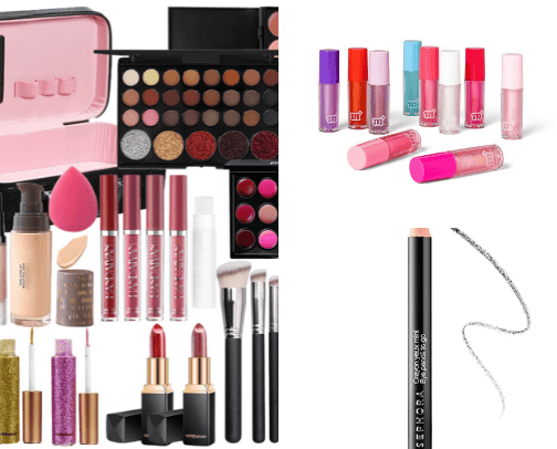 Makeup glam cover photo collage