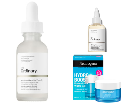 Skincare products that works for all skin types ✨ cover photo collage