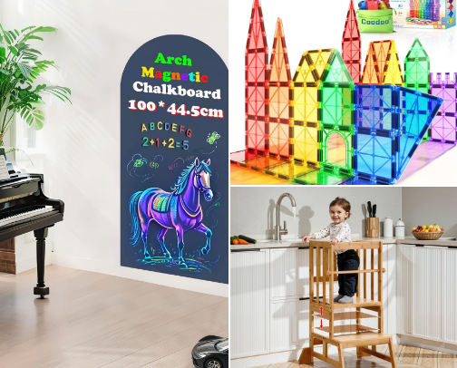 Toddler Must Haves! cover photo collage