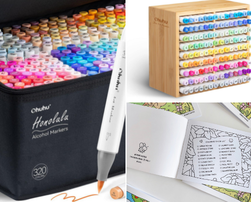 Coloring Must Haves cover photo collage