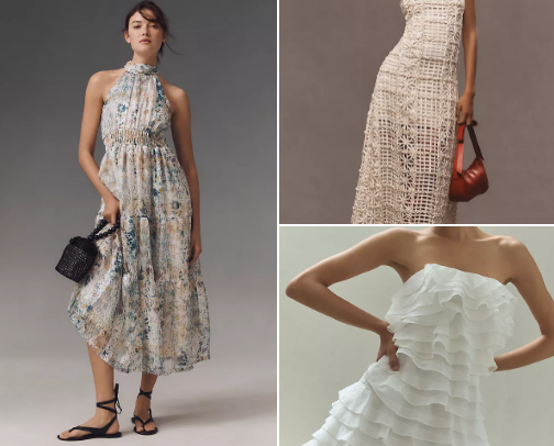cocktail dresses cover photo collage