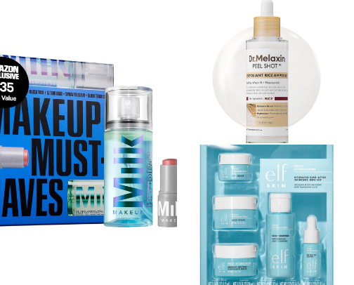 A millennial moms beauty recs 🩷 cover photo collage