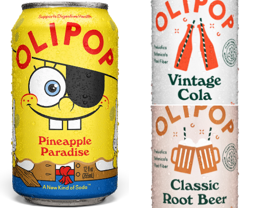 Olipop Soda Flavor Guide cover photo collage