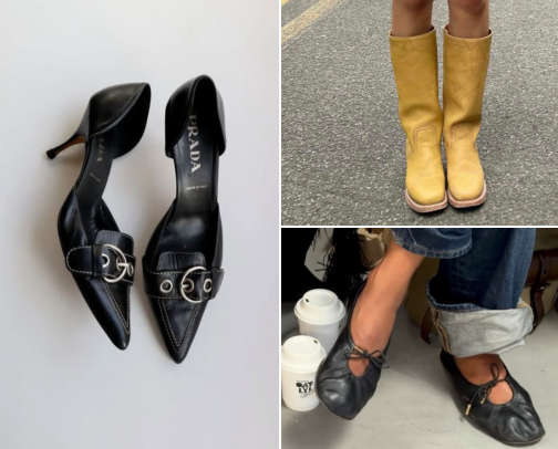 shoes cover photo collage