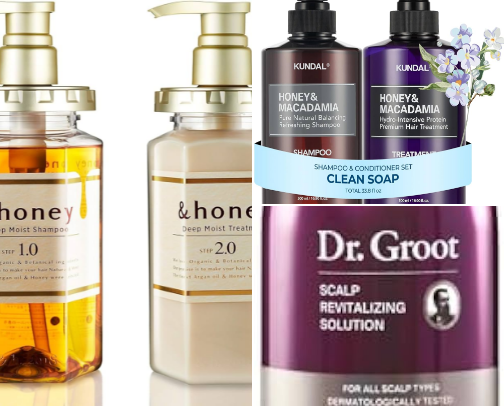 Koren & Japanese Haircare (works for type 4) cover photo collage