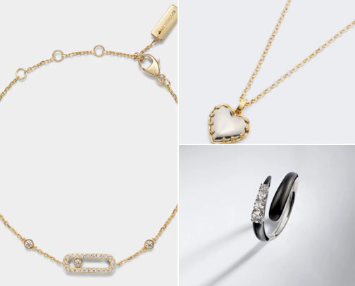 Day to night, elevate your look with the perfect jewelry pieces cover photo collage
