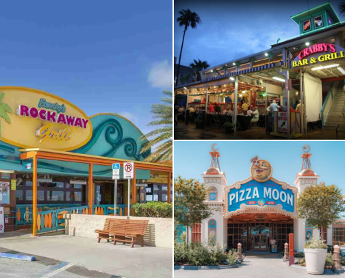 Top Food places to go to in Florida (Clearwater, Orlando, Epic Universe) cover photo collage