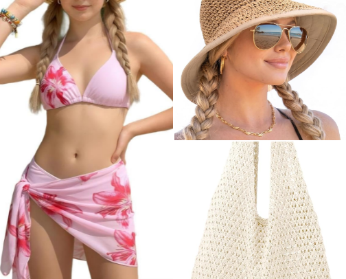 Best Family Beach Vacation Essentials & Summer Outfit Ideas cover photo collage