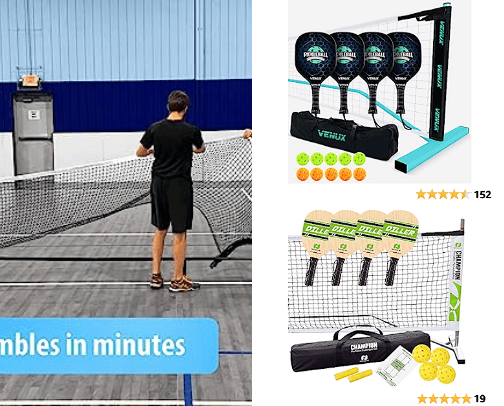 Pickleball: A Smash Hit of Fun! cover photo collage