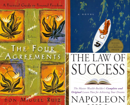 The personal growth library cover photo collage