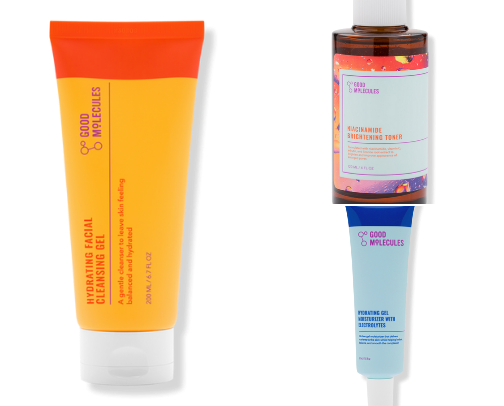 Skincare cover photo collage