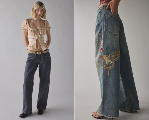 Jeans with personality cover photo collage