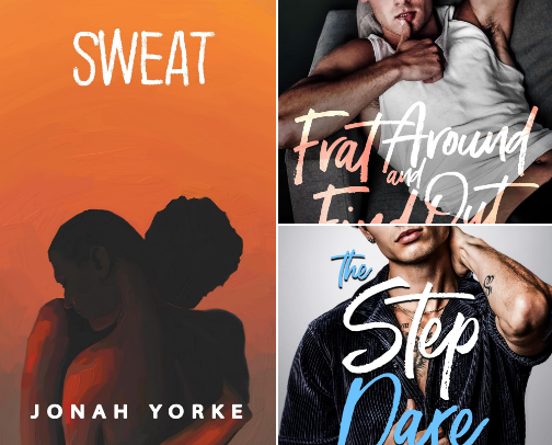 A list of my favourite MM romance books you need to read. cover photo collage