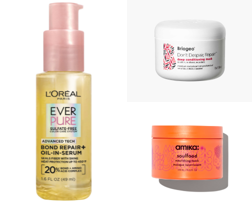 Products That Saved My Dull, Damaged Hair cover photo collage