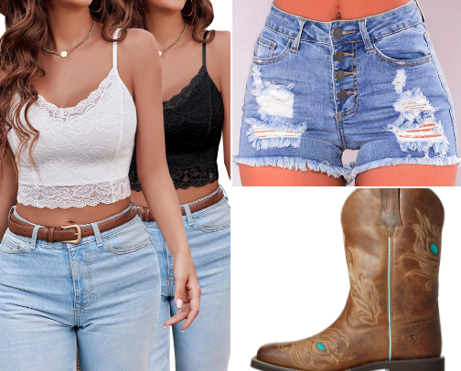 Summer Concert Clothes cover photo collage