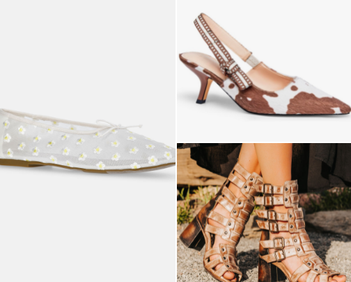 Shoes for every season and every occasion. cover photo collage