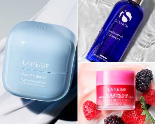 Skincare I use daily that actually works cover photo collage