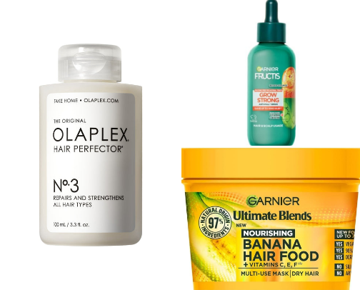 hair products that actually work✨️ cover photo collage