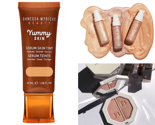 My makeup essentials cover photo collage