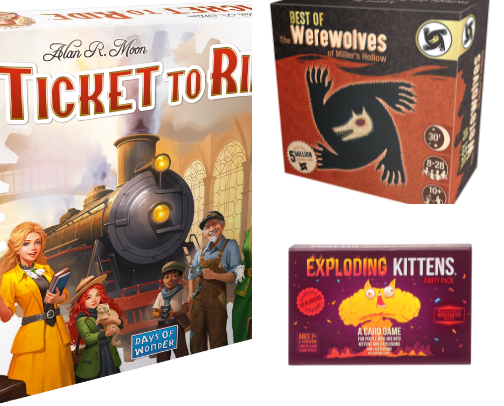 The Ultimate Game Night Collection for Memorable Family Nights cover photo collage