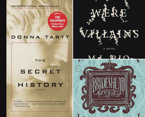 📚 Moody Reads for Rainy Days (Dark Academia Vibes) cover photo collage