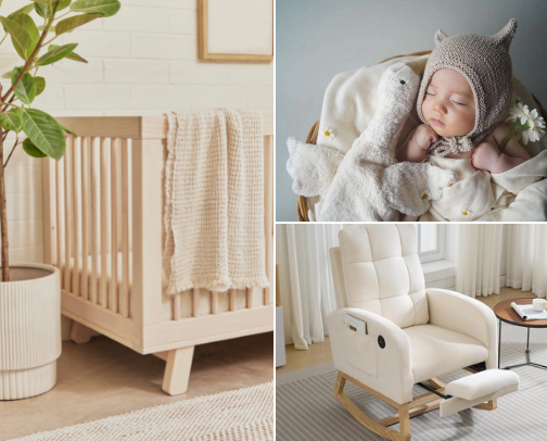 Nursery and Baby Gear Must Haves cover photo collage