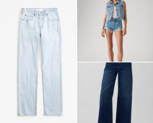 Denim cover photo collage