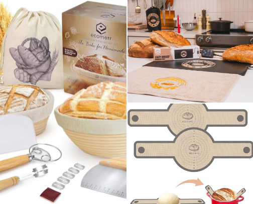 Sourdough essentials cover photo collage