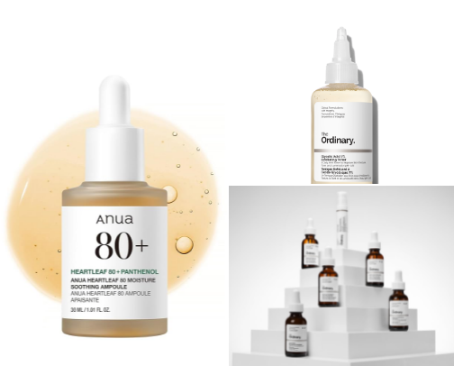 My favorite beauty recs cover photo collage