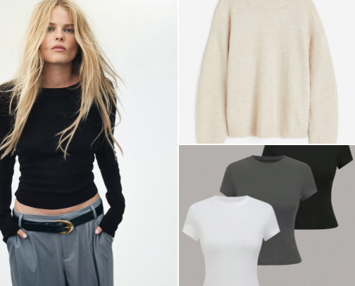 Capsule wardrobe - basics you need in your closet cover photo collage