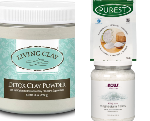 Viral Heavy Metal Detox Bath Ingredients cover photo collage
