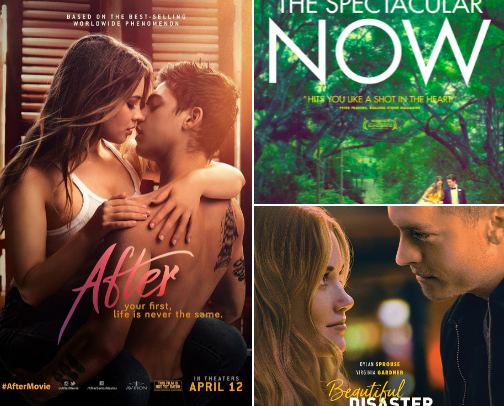 Guilty pleasure movies cover photo collage