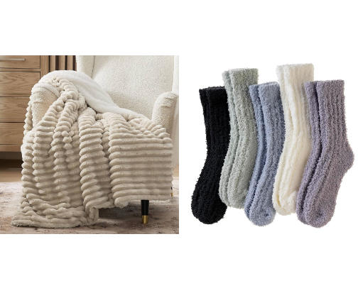 Cozy Winter Finds cover photo collage