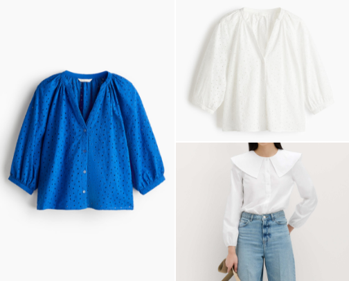 Good Quality Cotton Blouses, Shirts and Tops for the Summer | City Girl Wardrobe cover photo collage