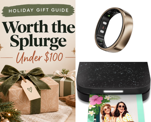 Best Gifts Under $100: Gifts Worth Splurging On cover photo collage