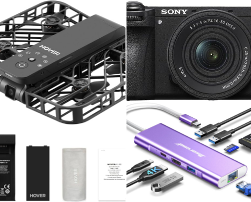 Content Creator Essentials 🎥📸📹🤳🎞️ cover photo collage