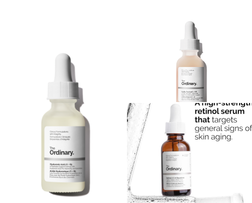 Best product from The Ordinary cover photo collage