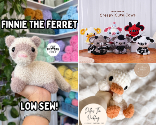 Crochet Patterns for All Experiences cover photo collage