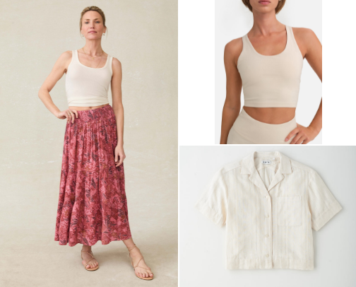 Sun-Soaked & Sustainable: A Non-Toxic Wardrobe Edit cover photo collage