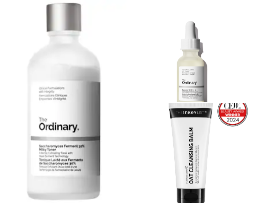 Affordable skincare that you need 👁️👄👁️ cover photo collage
