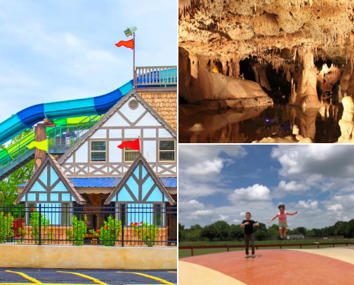 Fun Day Trip Ideas Near Austin Texas cover photo collage