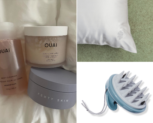 My glow up essentials cover photo collage